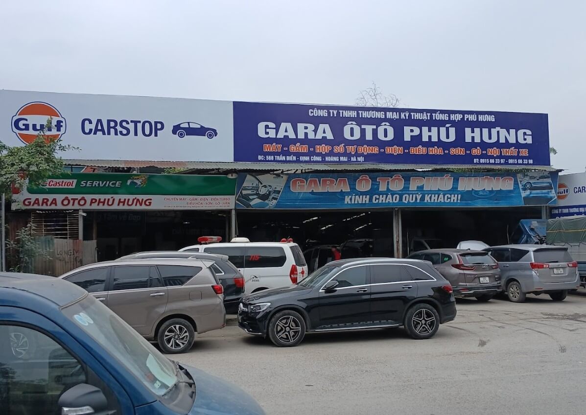 Gara ô tô Phú Hưng ở quận Hoàng Mai, Hà Nội
