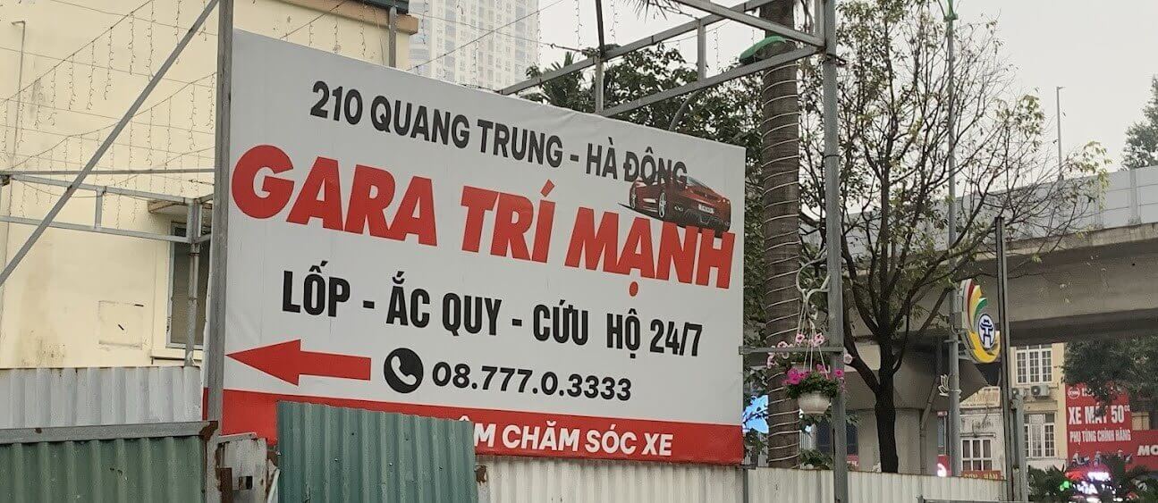Gara Cứu Hộ Ô Tô Hà Đông