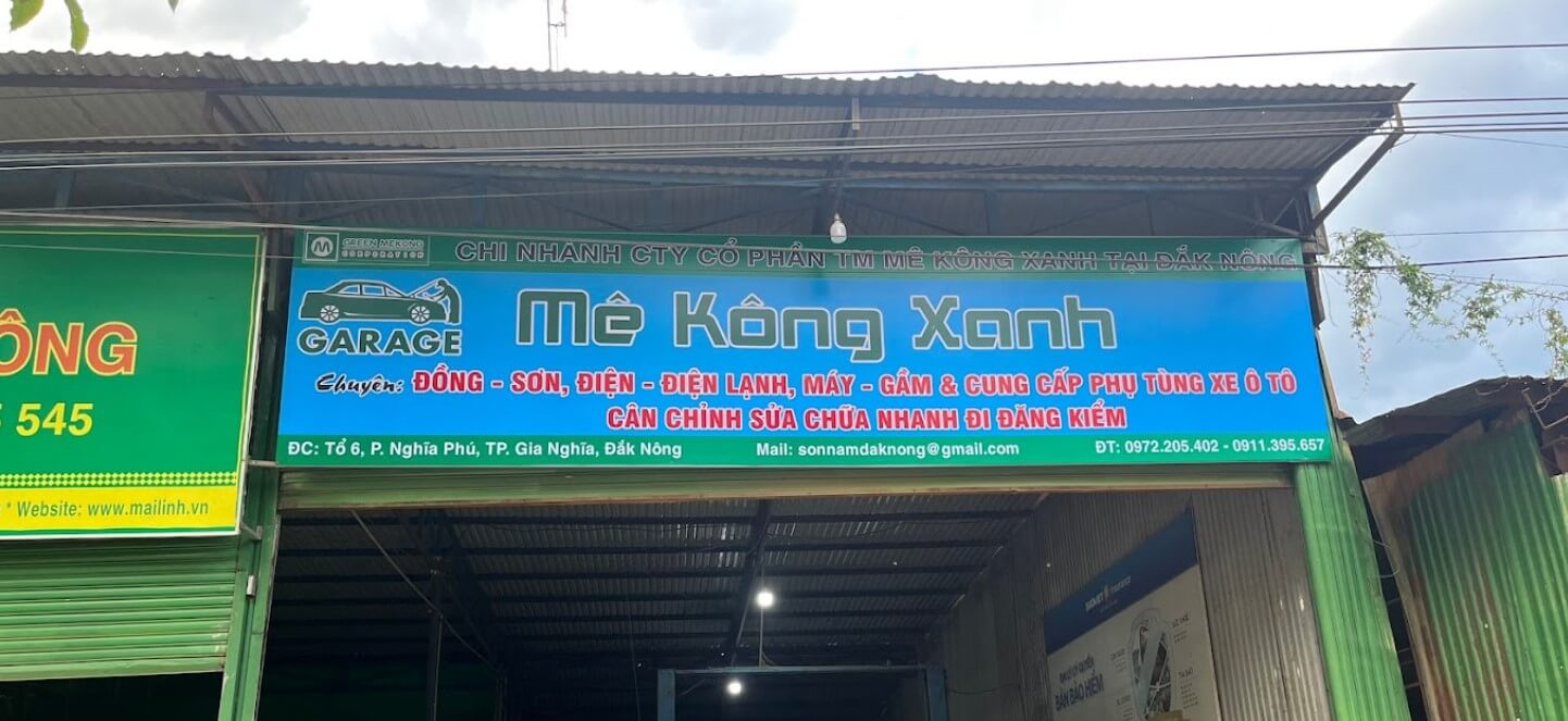 Gara Ô Tô Mê Kông Xanh