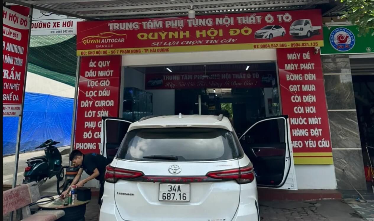 Gara Ô Tô Quỳnh Hội Đô