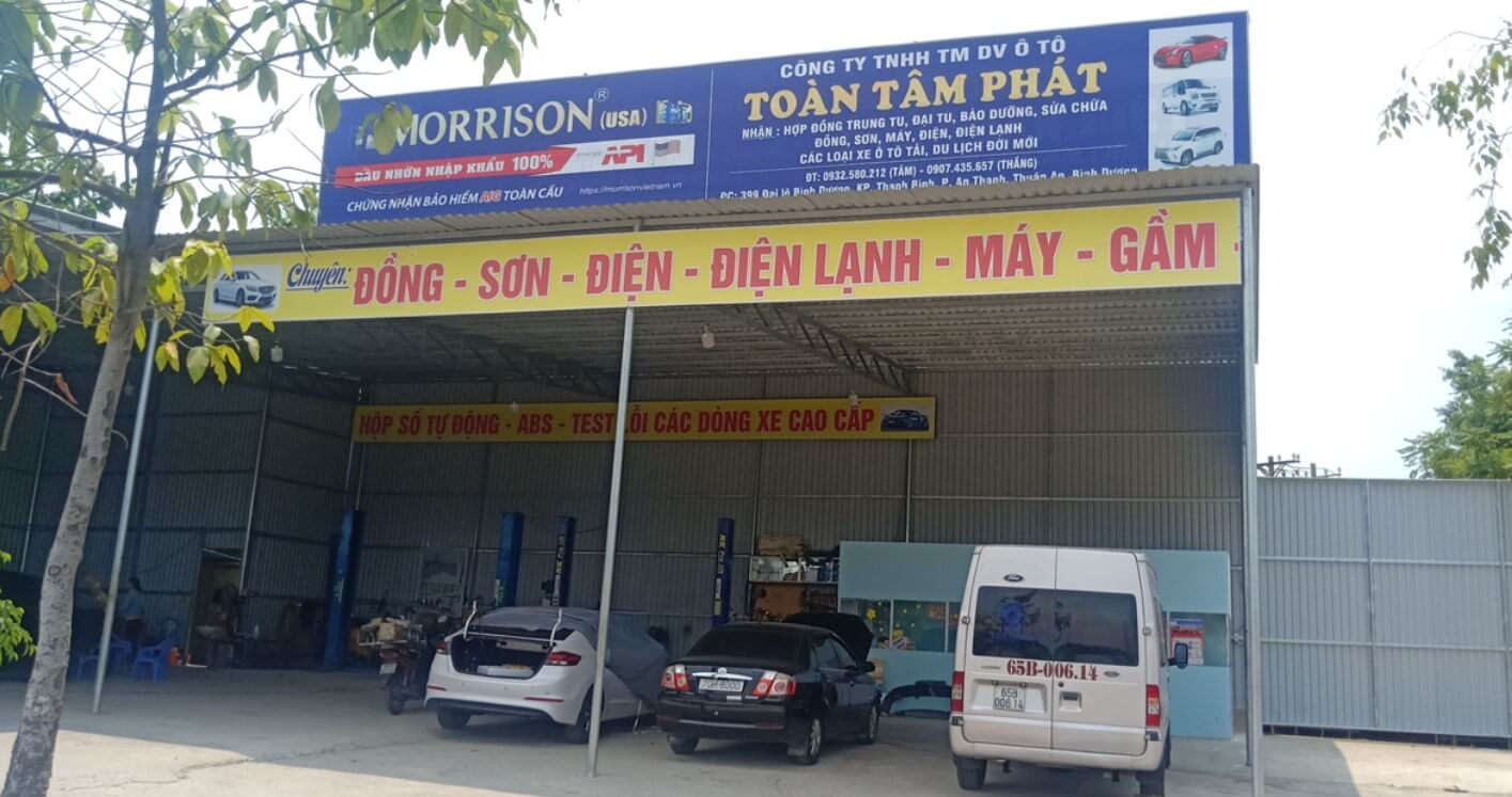 Gara Ô Tô Toàn Tâm Phát