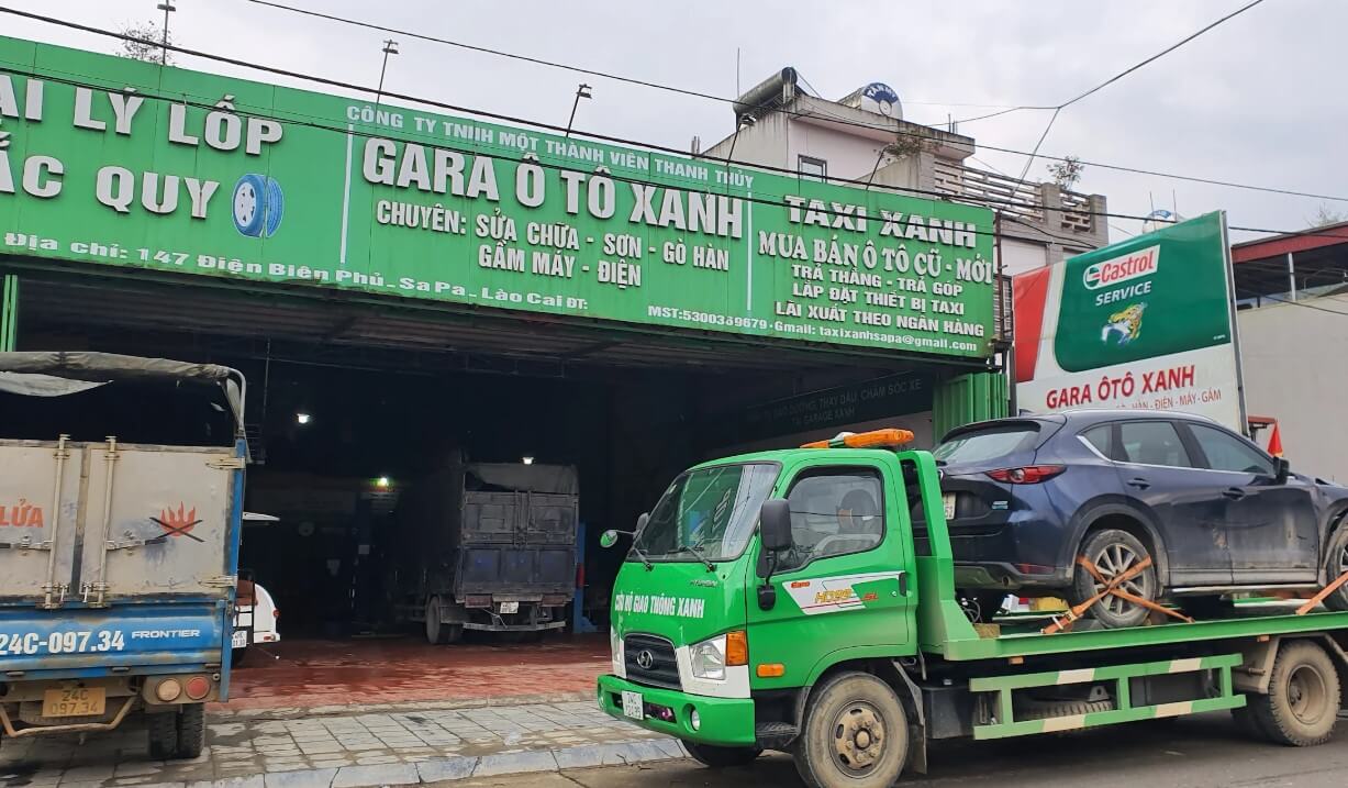 Gara Cứu Hộ Ô Tô Xanh