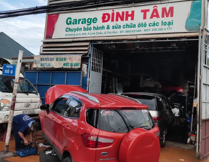 Gara ô tô Đình Tâm tại Thành phố Thủ Đức