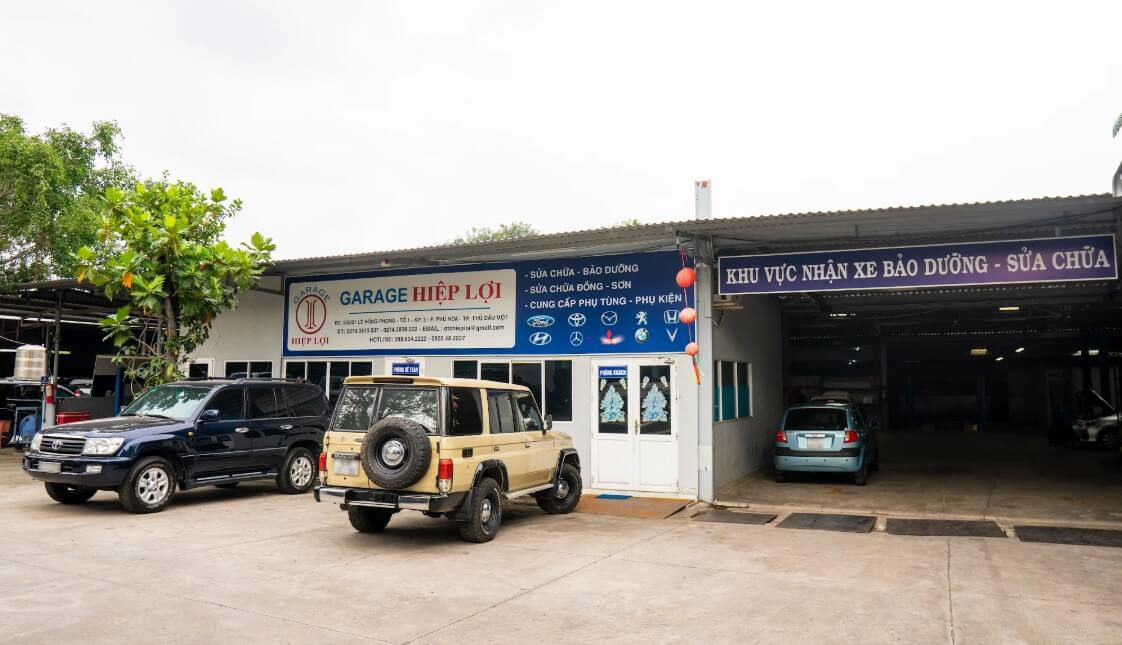 Gara ô tô Hiệp Lợi tại thành phố Thủ Dầu Một