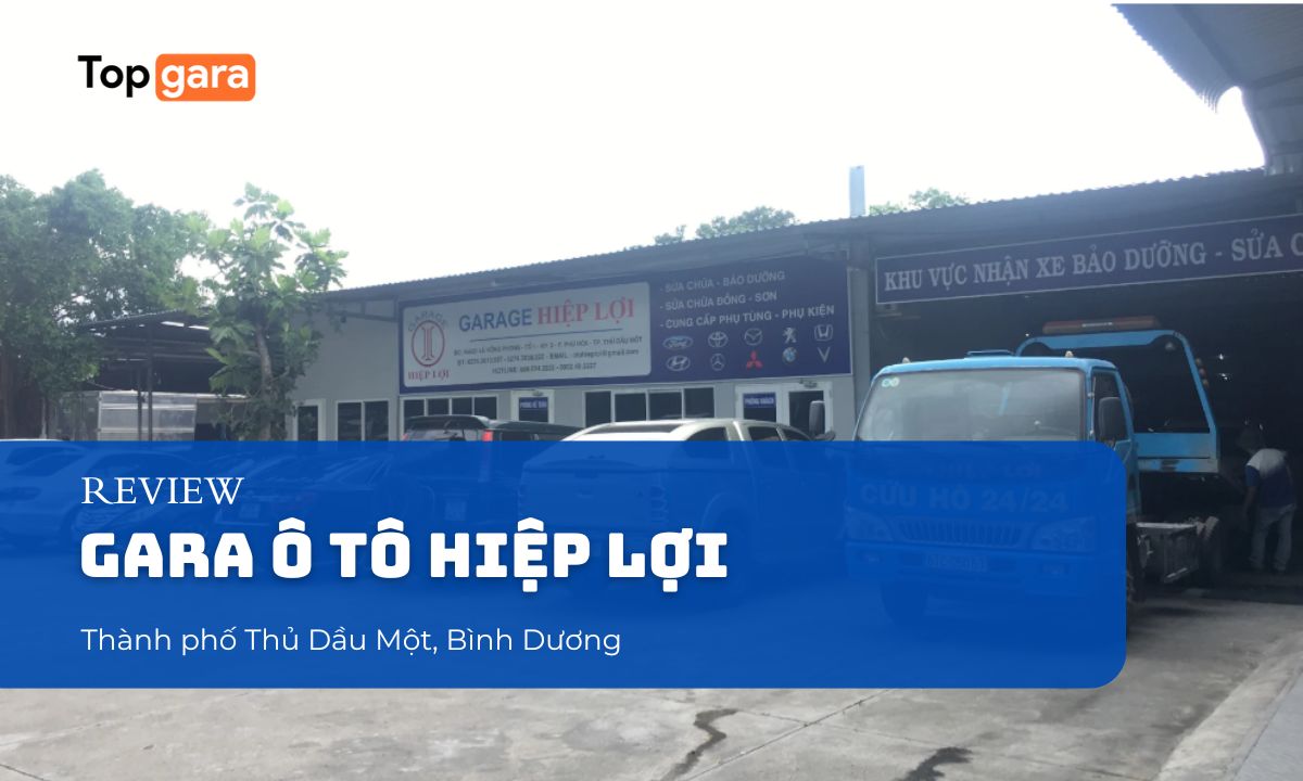Gara ô tô Hiệp Lợi tại Thành phố Thủ Dầu Một, Bình Dương