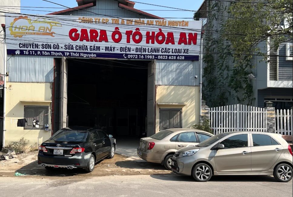 Gara ô tô Hòa An