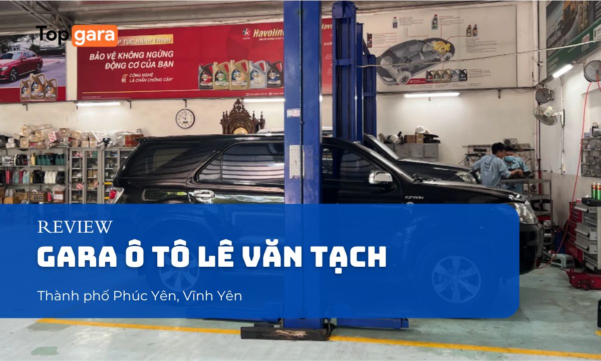 Gara ô tô Lê Văn Tạch tại Thành phố Phúc Yên, Vĩnh Phúc