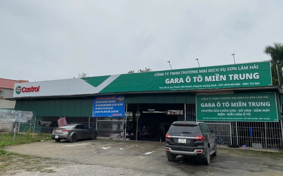 Gara ô tô Miền Trung