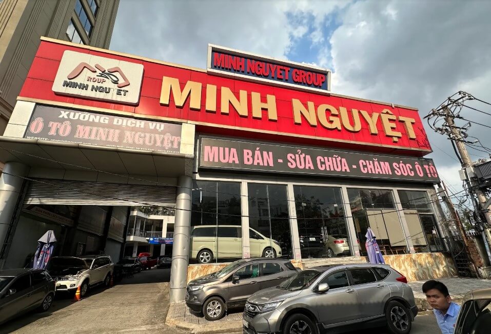 Gara ô tô Minh Nguyệt tại Quận Bình Thạnh