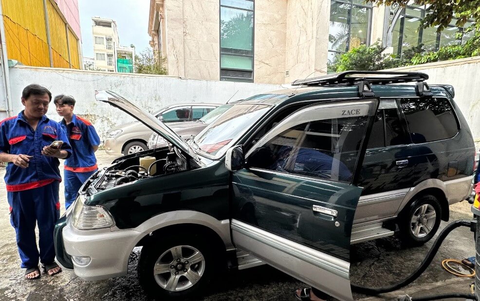 Gara ô tô Minh Nguyệt được nhiều khách hàng tin tưởng
