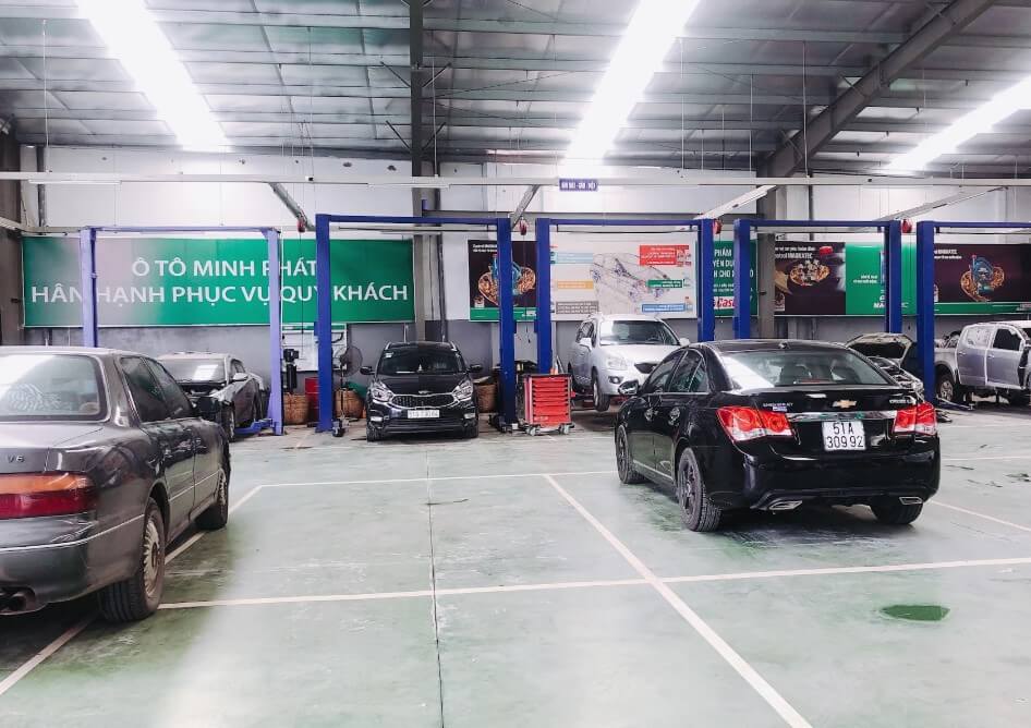 Gara ô tô Minh Phát tại Quận Gò Vấp, TP Hồ Chí Minh