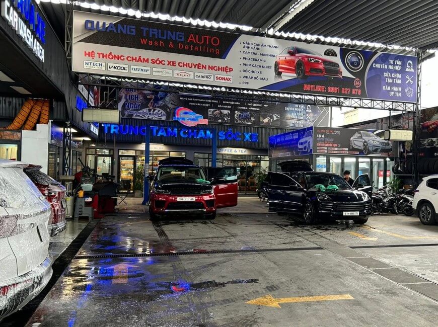 Garage ô tô Quang Trung