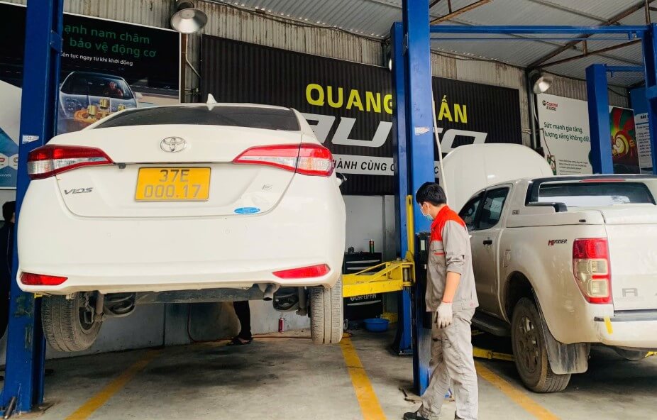 Gara ô tô Quang Tuấn được nhiều khách hàng tin tưởng vì chất lượng dịch vụ
