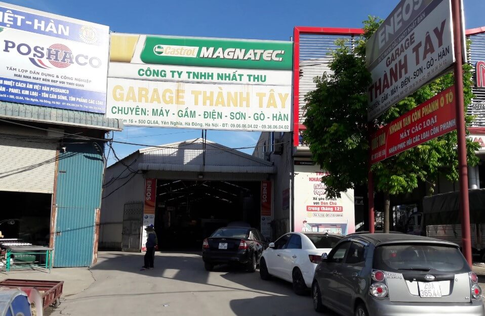 Gara ô tô Thành Tây tại quận Hà Đông, Hà Nội