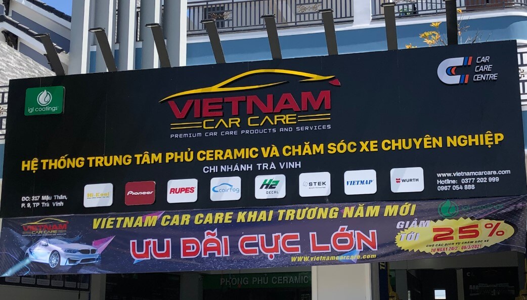 Gara Ô Tô VietNam Car Care Trà Vinh