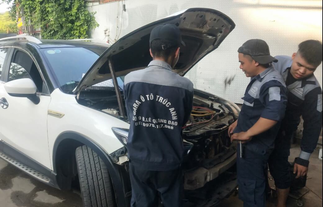 Gara ô tô Trúc Anh cung cấp nhiều dịch vụ