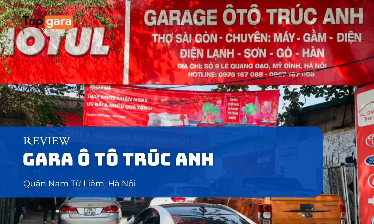 Gara ô tô Trúc Anh tại quận Nam Từ Liêm, Hà Nội