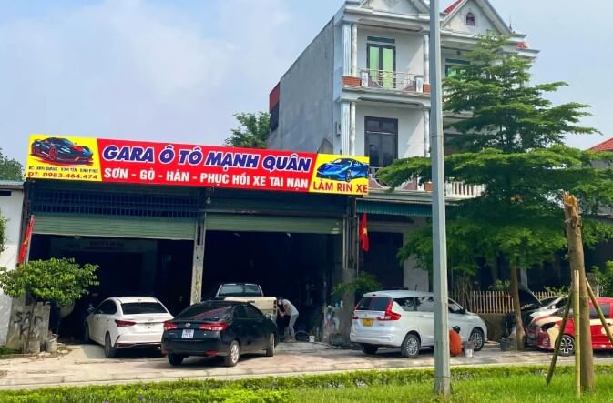 Gara Ô Tô Mạnh Quân Huế