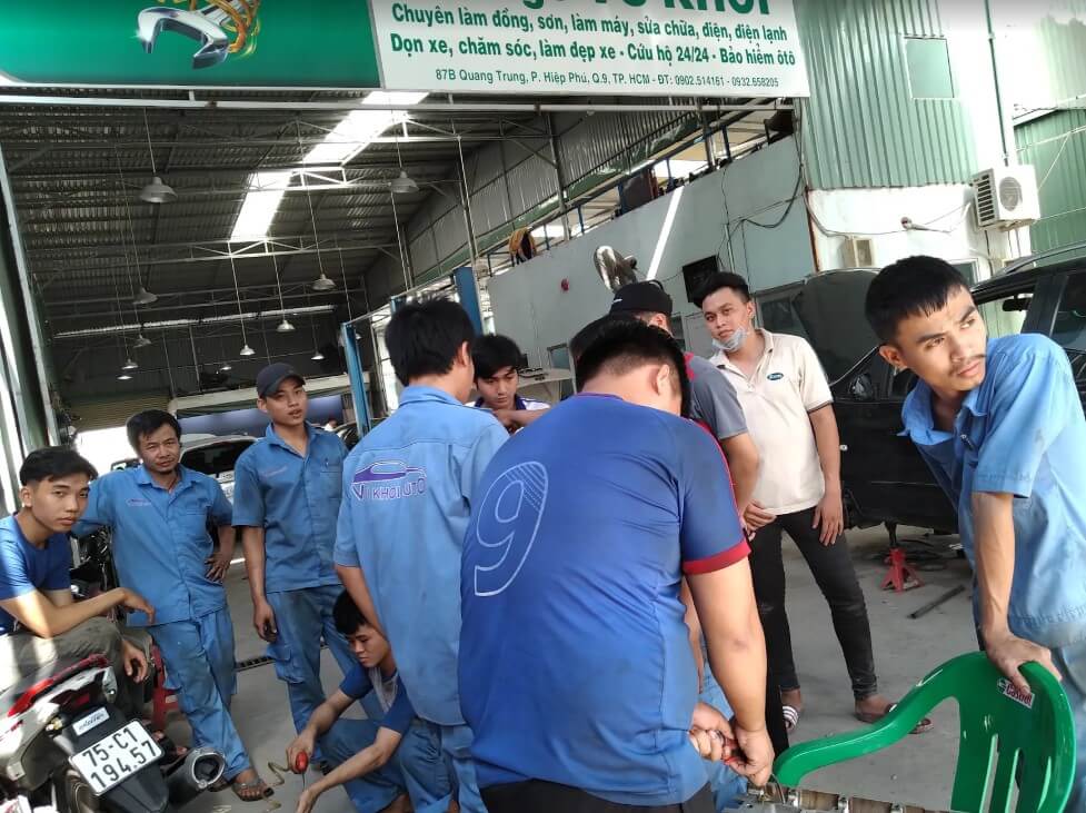 Gara ô tô Vũ Khôi được nhiều khách hàng đánh giá cao