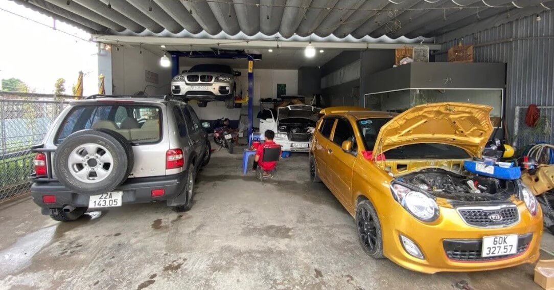 Garage Ô Tô Năm Răng