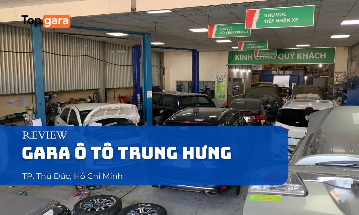 Gara ô tô Trung Hưng tại Thành phố Thủ Đức, Hồ Chí Minh