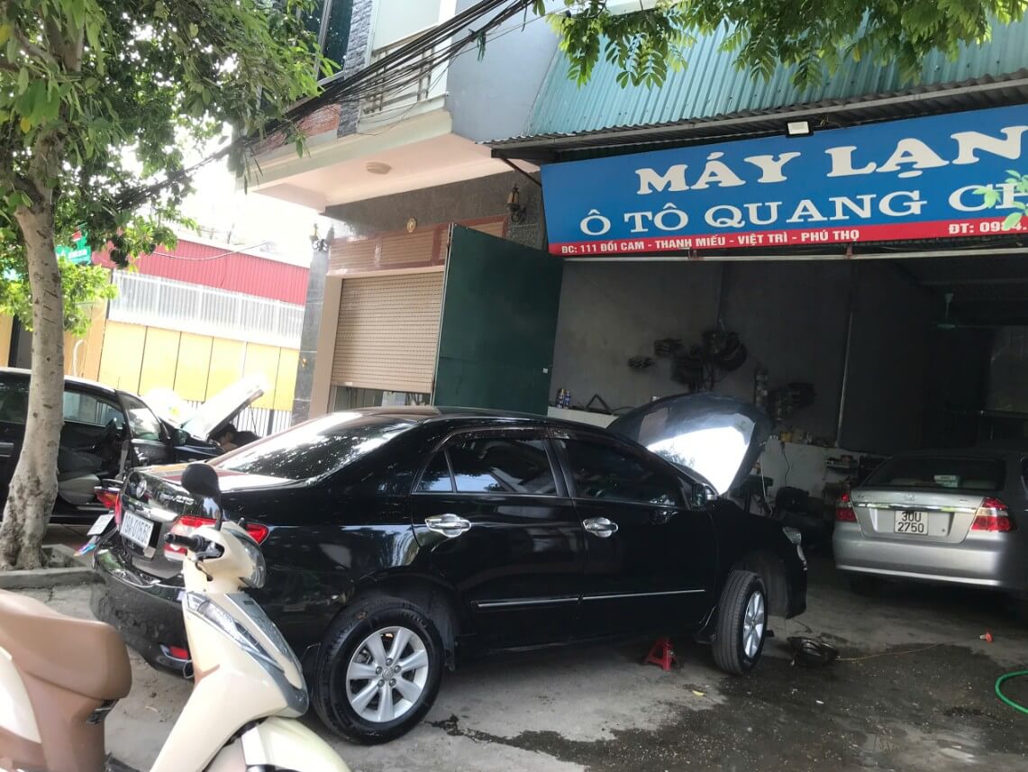 Máy lạnh ô tô Quang Chiến